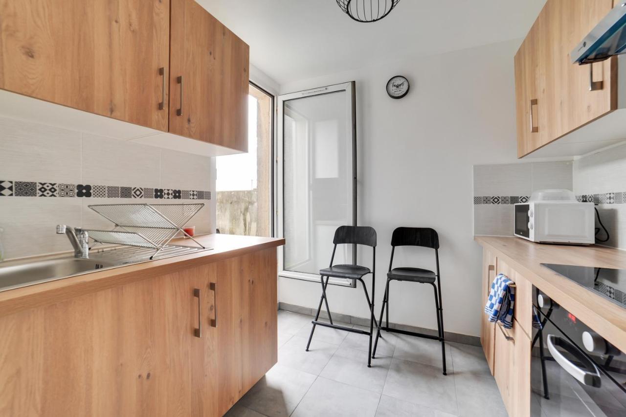 Chic And Spacious Apart With Parking Pierrefitte-sur-Seine Exterior photo